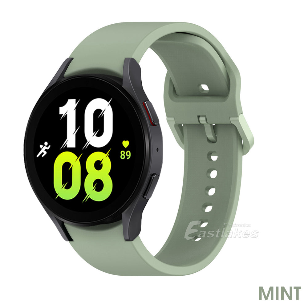 Silicone Watch Band For Samsung Galaxy Watch 4 / 4 Classic - Eastlakes Electronics